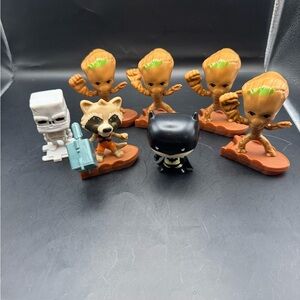 Seven McDonald’s Toys:Teacher Treasure Box; Halloween Treat, Easter, Incentives